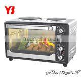 Mini Kitchen Oven with two Hot Plate