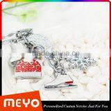 Warehouse Custom Made Christmas Promotion Gifts Metal Key Chains