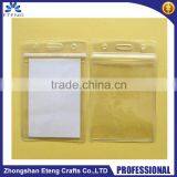 Promotion Custom Dimensions Pvc Transparent Card Holder,waterproof Card Holder
