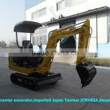 1.8ton crawler excavator with Japan Yanmar engine,hammer,tilt bucket!!