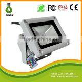 Waterproof 20w Aluminum Outdoor Rgb Flood Lamp