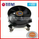 PWM Controller Intel LGA 775 Aluminum Fin Cooling Fan Copper Base CPU Cooler