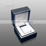 Black Plastic Single Watch Box Wholesale thumbnail-2