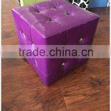 Home Furniture Ottoman Leather Chair MDF PU