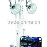 power 2000w,gasoline or diesel engine ,industrial mobile light tower