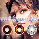 HOT 1 Year Korean Naruto Cosplay Sharingan Contact Lens Wholesale Halloween Crazy Color Contact Lenses thumbnail-6