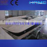 White and Blue HA630 Inboards Speed Yacht thumbnail-5