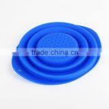 China Supplier Lead Free Colorful Silicone Collapsible Basket thumbnail-5