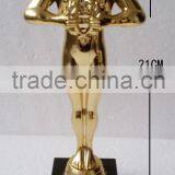 Gift Oscar,Oscar Trophy With Marble Base,Oscar Statue, Plastic Oscar Trophy JC002 thumbnail-3