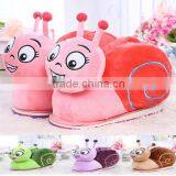 Plush Shoes/plush Snail Toy Shoes/plush Animal House Shoes thumbnail-1