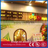 Wall Mounted High Brightness 3d Led Acrylic Letter Signs Holder thumbnail-3