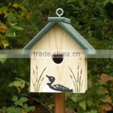 promotion new cheap wooden bird house wholesale