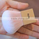 Face Flat Mini Kabuki Brush, Synthetic Hair Kabuki Brush With Pu Bag thumbnail-4