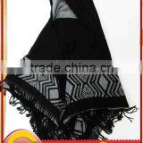 High Quality Fashion Lady Hot Sale Thick Poncho Knit Ponchos OEM Factory thumbnail-1