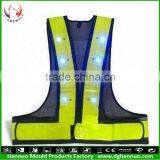 Led Reflective Vest Safety Reflective Vest Motorcycle Reflective Vest Summer Reflective Safety Vest thumbnail-3