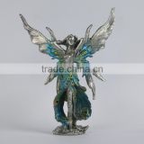 Customized pewter fairy figurine