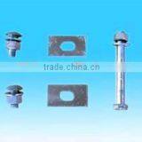 hot dip galvanized steel guardrail nut and bolt China