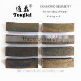 Sharp Durable Diamond Segment Cutting Wall for Diameter 800mm