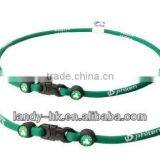 Power Energy Titanium Germanium 1 Rope Necklace & Bracelet Set thumbnail-2