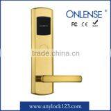 Durable key card door lock