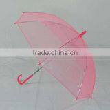 Cheap Poe Transparent Rain Umbrella