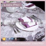 Linen Pro Luxury Floral Table Cloth for 5 Star Restaurant and Hotel thumbnail-3