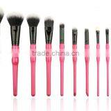 Custom Private Label 9pcs 10pcs 12pcs Special Handle Cosmetic Makeup Brush Set Quality Choice