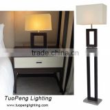 hotel Wood floor lamp / Wood table lamp