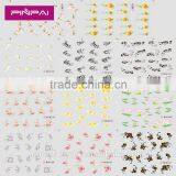 Most Popular Cheap Water Transfer Printing BLE Nail Sticker for Sale 2015