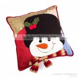 hot sale new creative design cotton lovely cute cartoon decorative cushion for Christmas