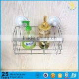 Trade assurance hanging Metal Chrome Bathroom Rack Shower Caddy, metal storage rack(China)