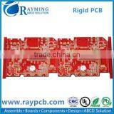 Red Soldermask 4L FR-4+Rogers 4000,Rigid Pcb Board