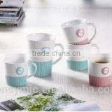 New Design Embossed Wholesale Porcelain Promotional Mug thumbnail-5