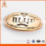 Small Metal Logo Name Plate Handbag Metal Logo