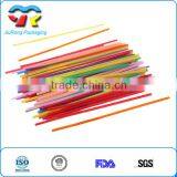 Present 1% Promote Sales Disposable Colored Plastic Straw thumbnail-2