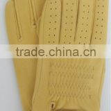 2014 new collection Genuine deer skin leather gloves deer nappa sport glove for ladies