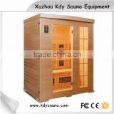 Three Person Hemlock Infrared Ceramic Heater Sauna Room Indoor Sauna Room KD-5003SC thumbnail-1