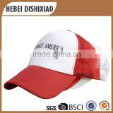 Sports Mesh Baseball Caps Printed Mesh Caps 5 Panel Mesh Cap