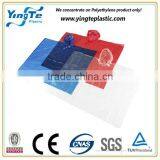 disposable pe plastic rain ponchos cheap