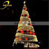LED Light Spiral Rope Light Christmas Tree