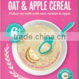 Milupa Oat and Apple Cereal 6x125g thumbnail-1