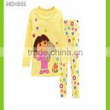 Baby Clothes Kids Cheap Pajamas Children Long Sleeve Pyjamas Cartoon Monkey Printed Sleepwear OEM&ODM thumbnail-6