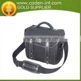 BinSing Polyester With Leather Trim Dslr Camera M Shoulder Bag thumbnail-5