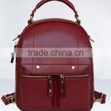 High quality pu backpack fashion lady designer backpack bag