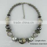 Sya 2014 Hot Selling Women's Chunky Bead Necklace