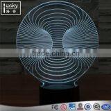 Hot Selling Acrylic 3D Night Light ,3D LED Lamp for Home Decoration thumbnail-2