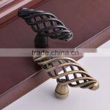 European Style Bronze Birdcage Shaped Furniture Cabinet Drawer Wardrobe Iron Knob