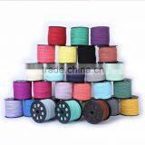 Wholesale Hight Quality South Korea Velvet Flat Leather Cord Rope For DIY
