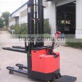 1.0-1.5ton Full Electric Stacker With 2 Pallets thumbnail-1