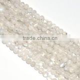 White moonstone beads